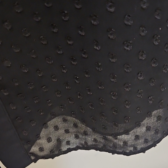 Ann Taylor Black Lightweight Shirt Jacket - Picture 4 of 9